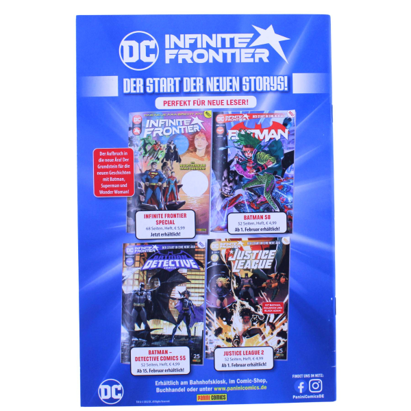 Justice League Comic Nr. 2 (Restart 2022) Panini – Prismen 3 & 4